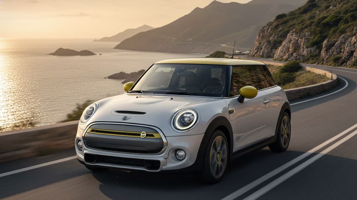 MINI Cooper SE huren in Albufeira